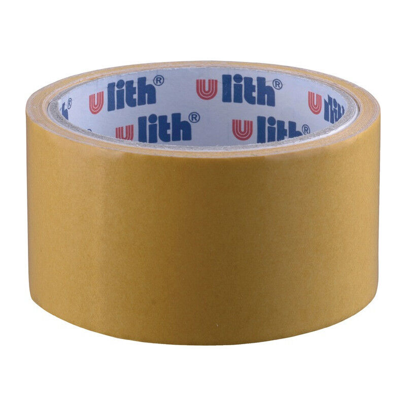 foto del prodotto ruban de pose double face 468 e l.25m l.50mm beige paisseur totale 0,08mm rl. ulith