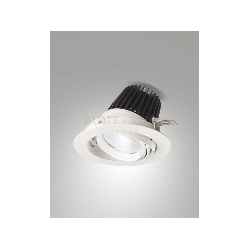 foto del prodotto rubens faretto per incasso 28w 3000k 2600lm bianco wrc 45 on off