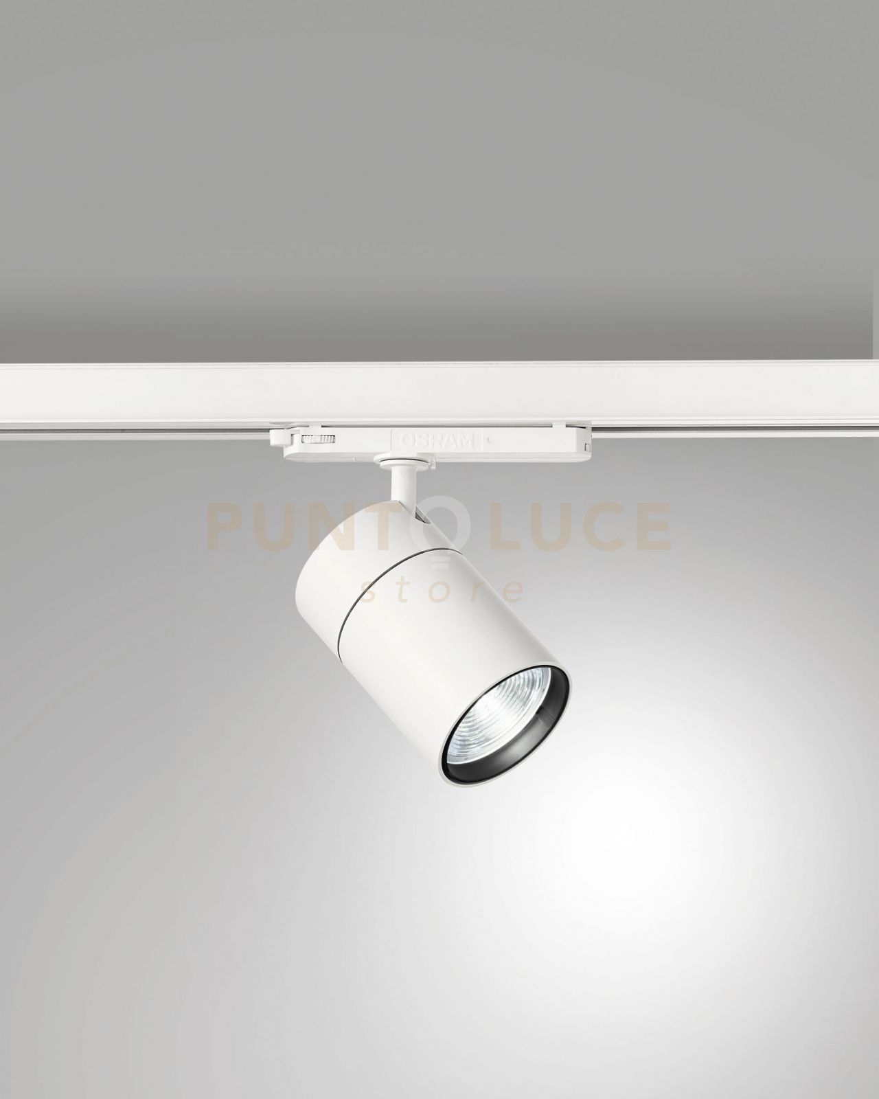 foto del prodotto rubens proiettore binario 36w 3000k 3800lm bianco wrc 21 on off