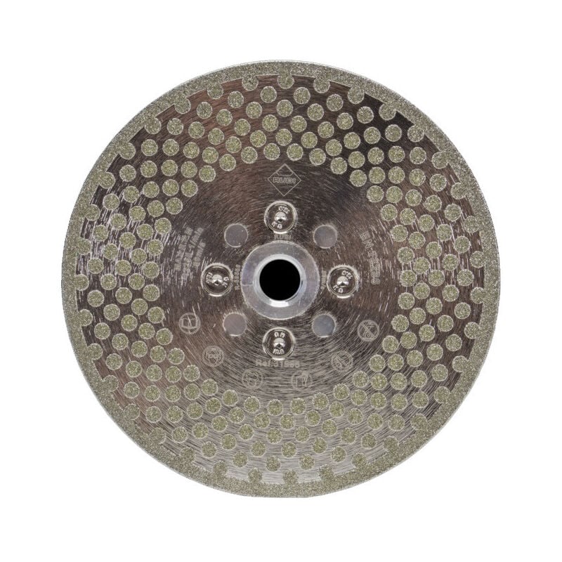 foto del prodotto rubi 31965 ecd 125 mm 2in1 super pro disco diamantato per taglio e smerigliatura