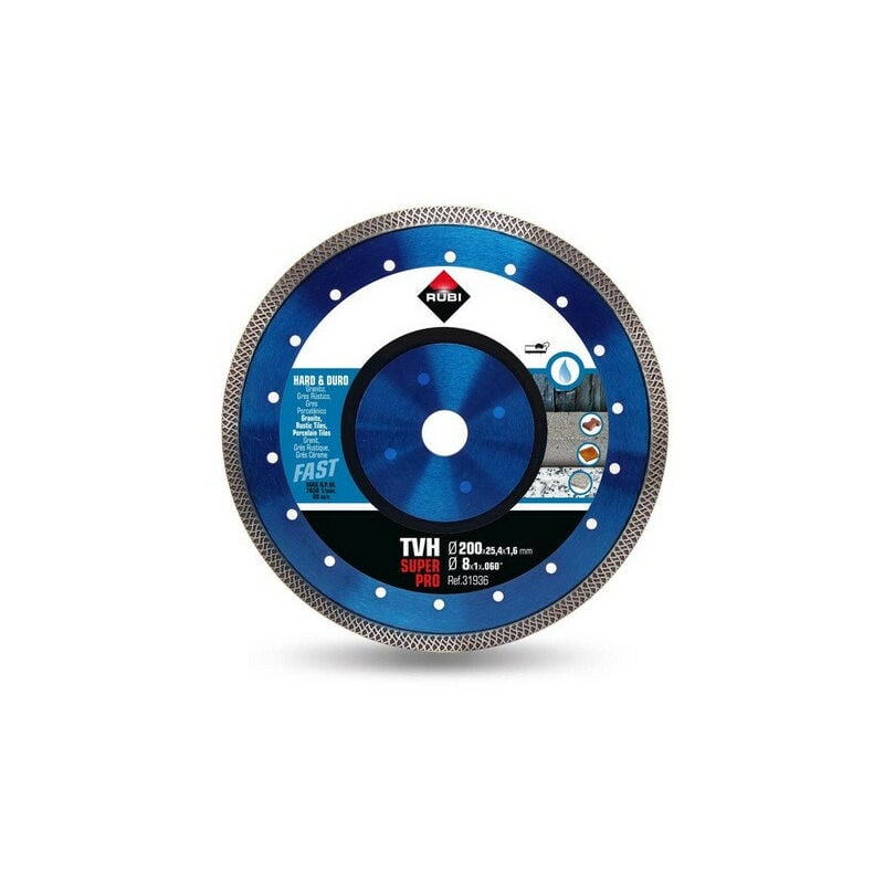 foto del prodotto rubi disco diamantato materiali edili turbo tvh 200 superpro