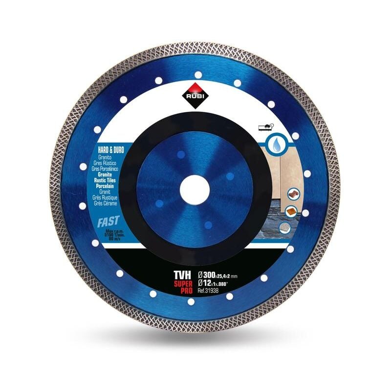 foto del prodotto rubi disco diamantato materiali edili turbo tvh 300 superpro