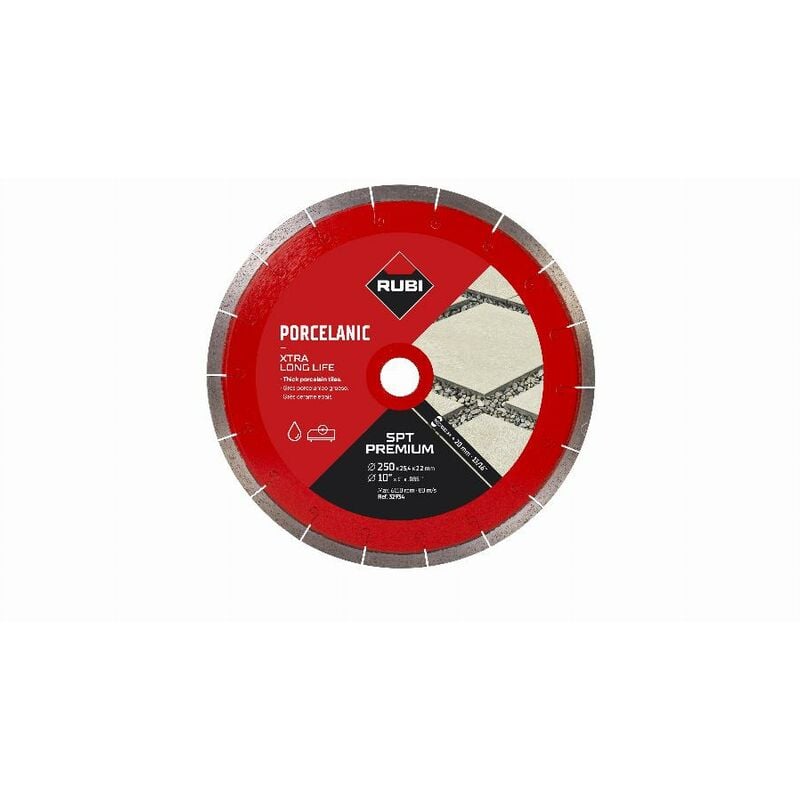 foto del prodotto rubi - disco diamantato spt 250 ø 250 mm per materiali duri - 32934