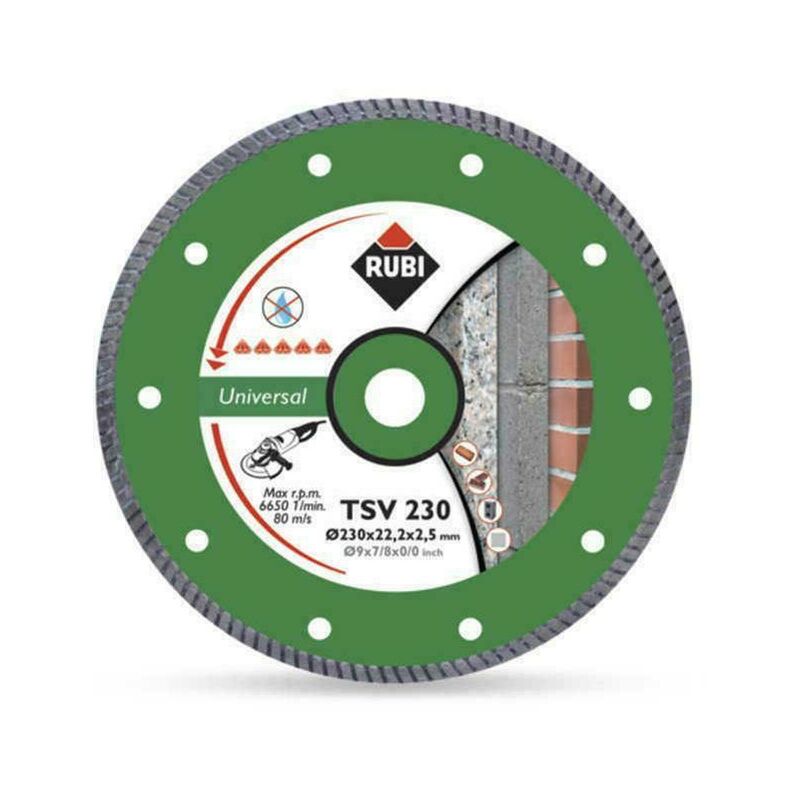 foto del prodotto rubi disco diamantato tsv 230 pro