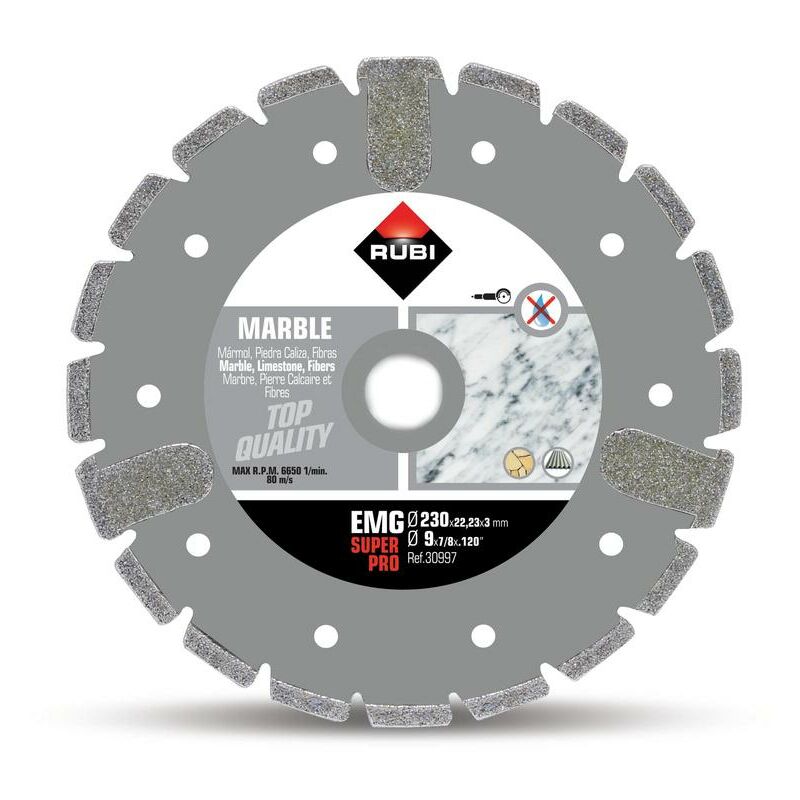 foto del prodotto rubi disco diamante marmo electrodepositato emg 230 superpro