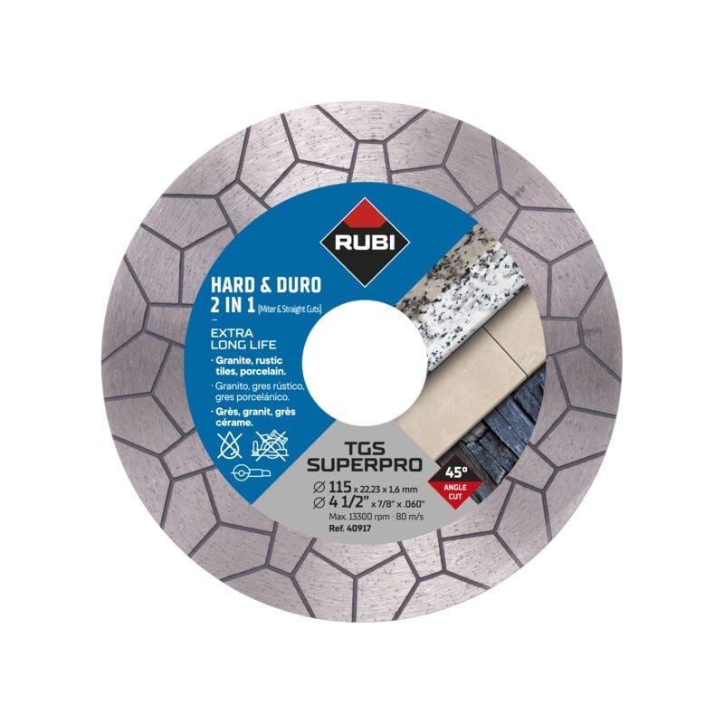 foto del prodotto rubi disco per materiale duro turbo viper miter straight tgs diam. 115