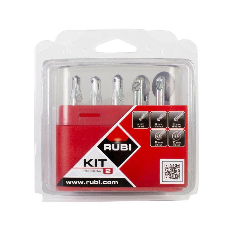 foto del prodotto rubi kit completo di godroni a 5 diametri