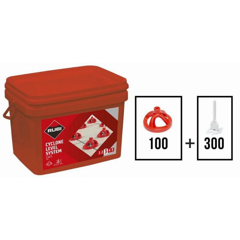 foto del prodotto rubi kit di livellamento cyclone 1,5 mm 35964