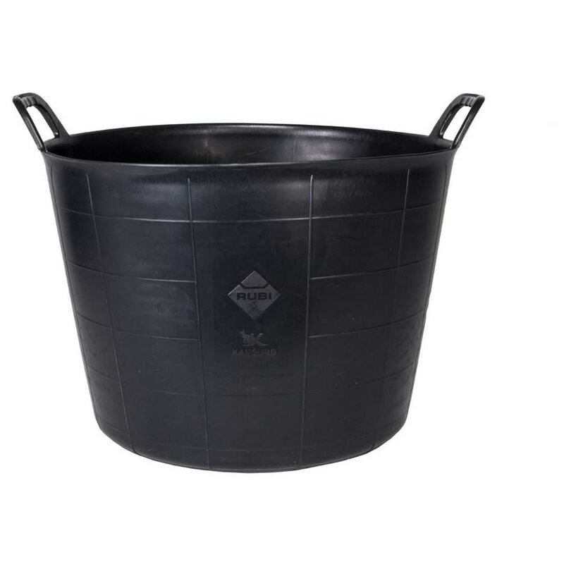 foto del prodotto rubi mastello in plastica nero n.3 40 l heavy duty