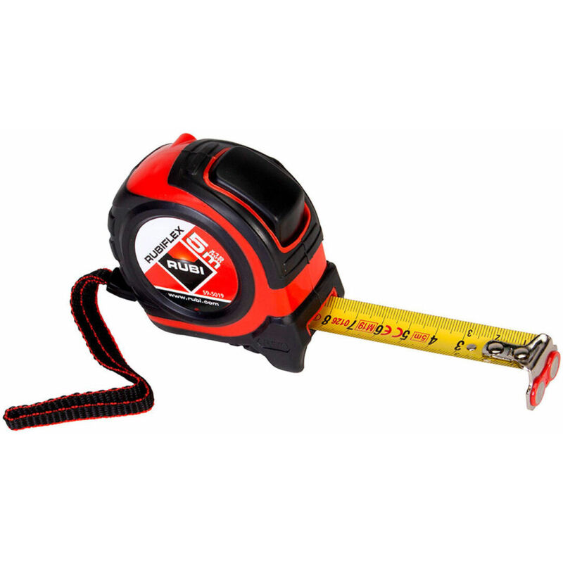 foto del prodotto rubi metro a nastro flex 5 m x 19 mm plastica