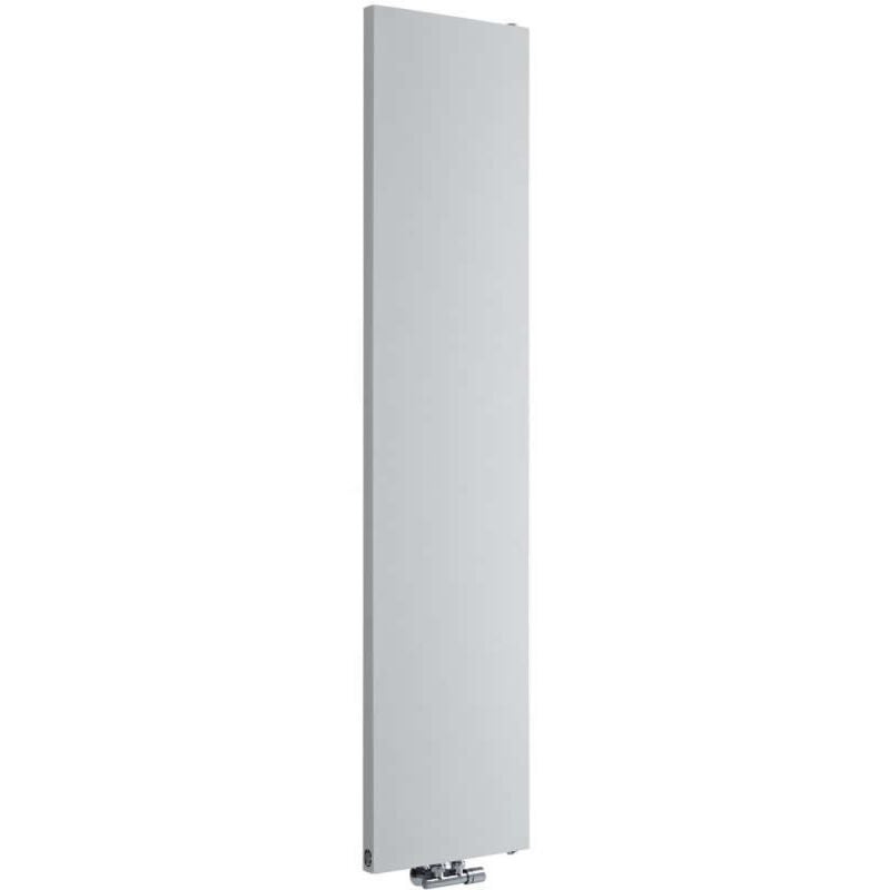 foto del prodotto rubi radiatore di design verticale 1800mm x 400mm bianco con attacco centrale hudson reed