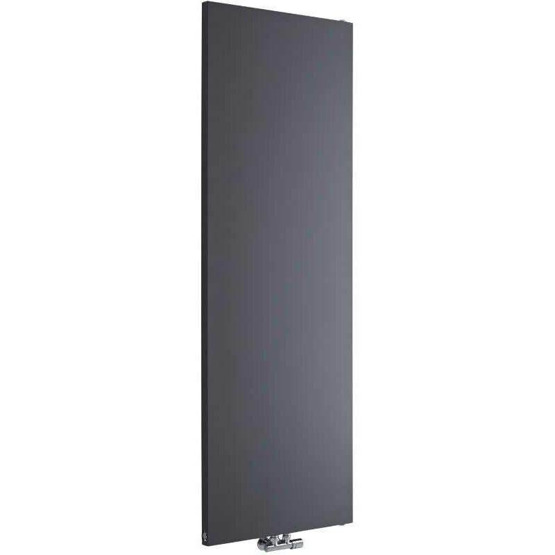 foto del prodotto rubi radiatore di design verticale 1800mm x 600mm antracite con attacco centrale hudson reed