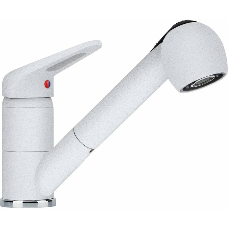 foto del prodotto rubinetteria miscelatore monocomando da lavello fc 9547.094, bianco ghiaccio 115.0470.669 franke