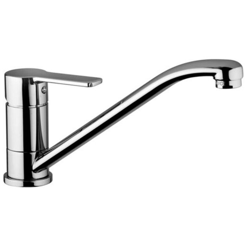 foto del prodotto rubinetteria paffoni red red182t miscelatore lavello cromato con bocca girevole codice prod red182tcr