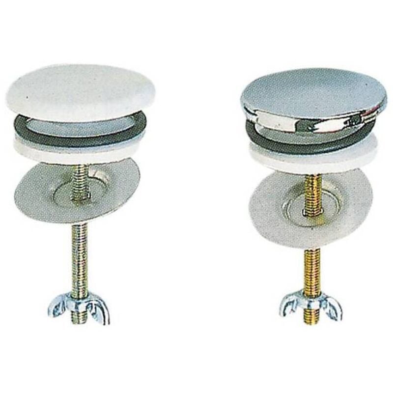 foto del prodotto rubinetterie associate - bl tappi copriforo ottone bianchi(pz.2)