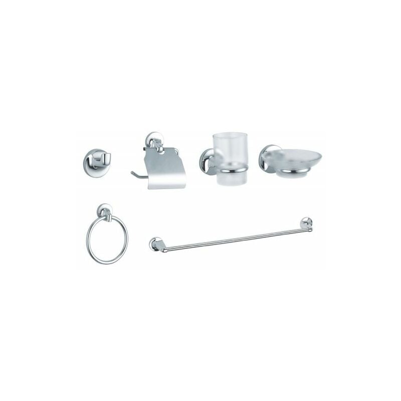 foto del prodotto rubinetterie associate serie bagno pz.6 cromo tondo cf 4,0
