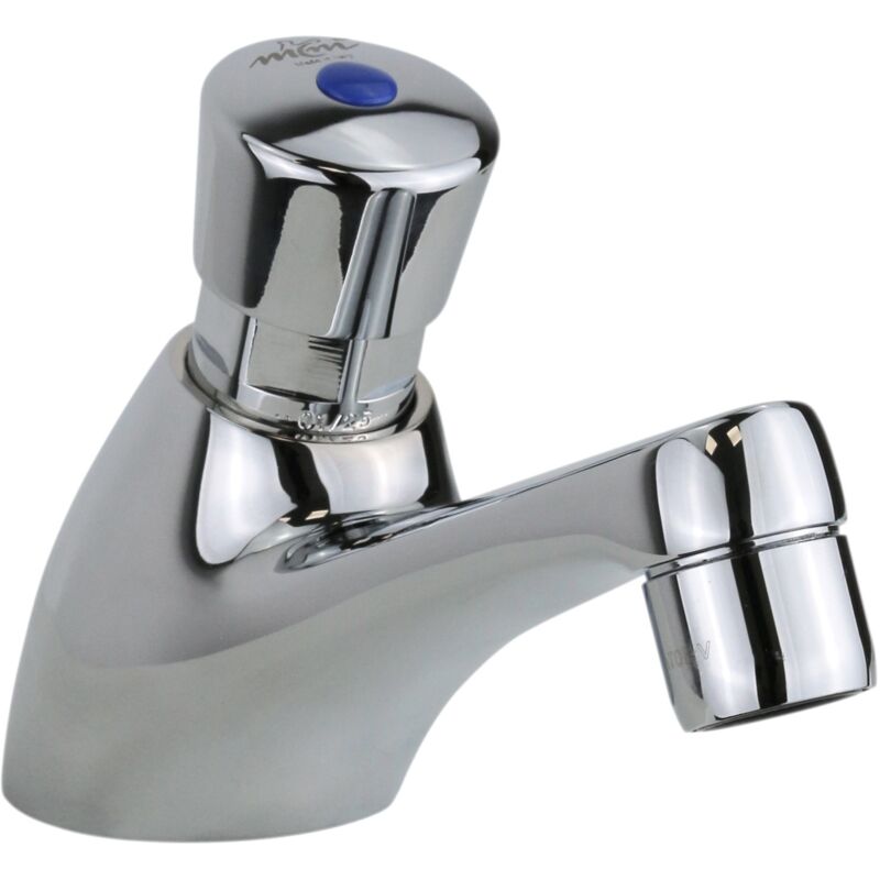 foto del prodotto rubinetterie mcm rubinetto monoacqua temporizzato 8 12 secondi aeratore inclinato mcm 900104 8 12 secondi