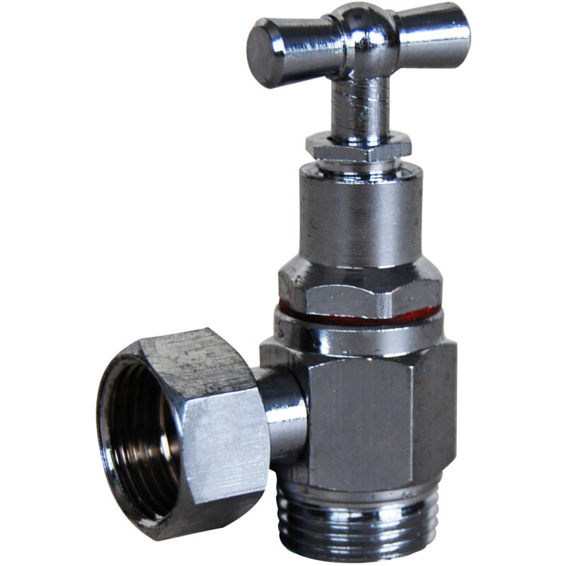 foto del prodotto rubinetti per cassette wc staffa cromata maschio femmina 12x17