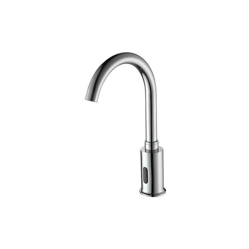 foto del prodotto rubinetto a induzione automatico, presa intelligente per acqua calda e fredda a infrarossi