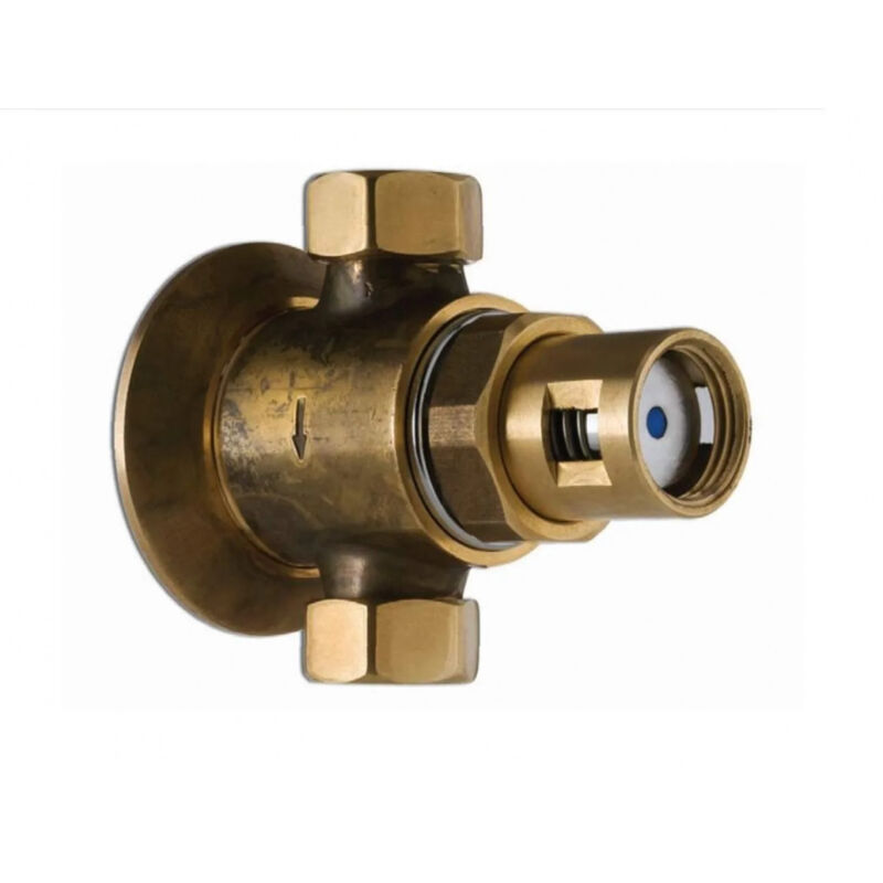 foto del prodotto rubinetto a parete temporizzato con interfaccia di collegamento catc per lavabo presto 512 s