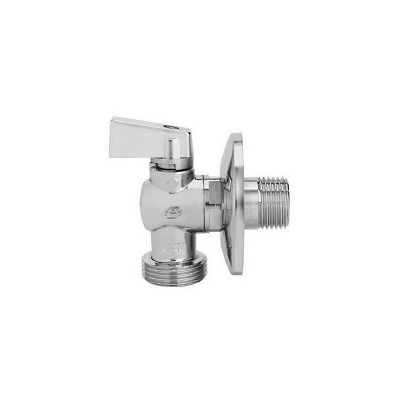 foto del prodotto rubinetto a sfera per lavatrice cromato 1 2 x 3 4 fiv