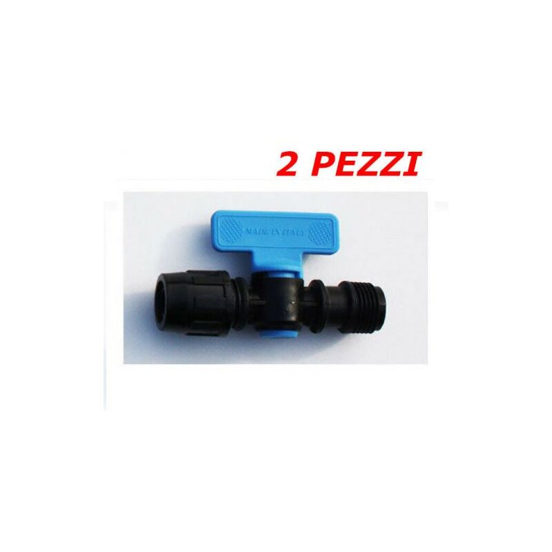 foto del prodotto rubinetto arresto valvola ala per tubo gocciolante 1 2 d. 16 pezzi 2 24815 