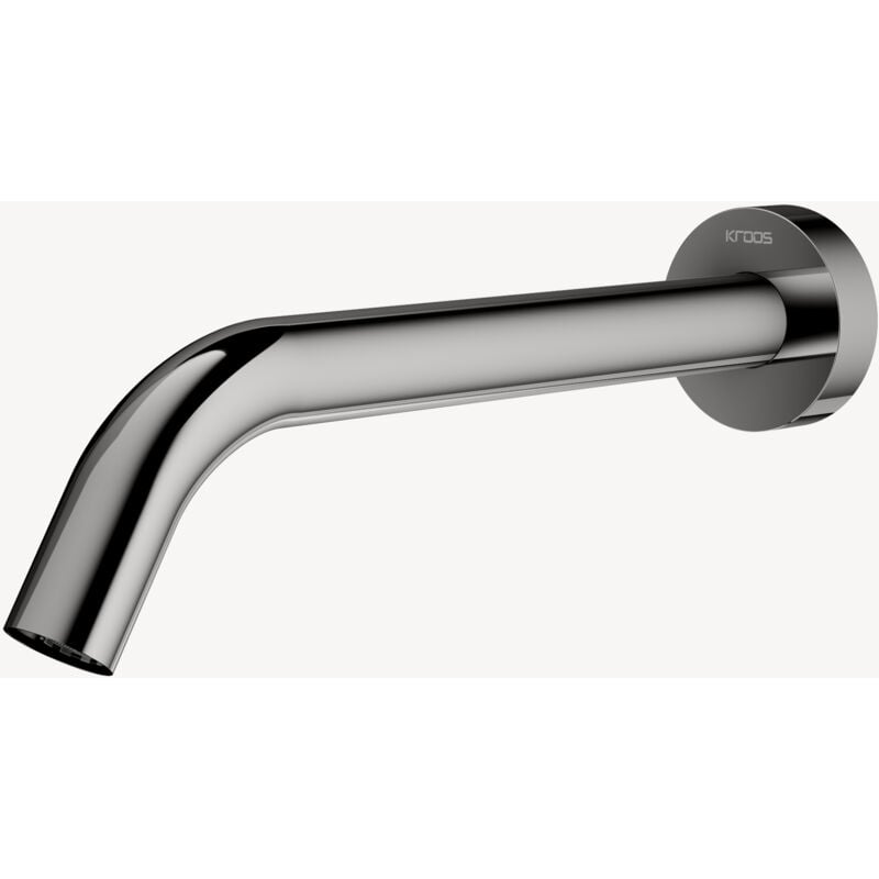 foto del prodotto rubinetto automatico per lavabo a parete, acqua fredda cromo - pula