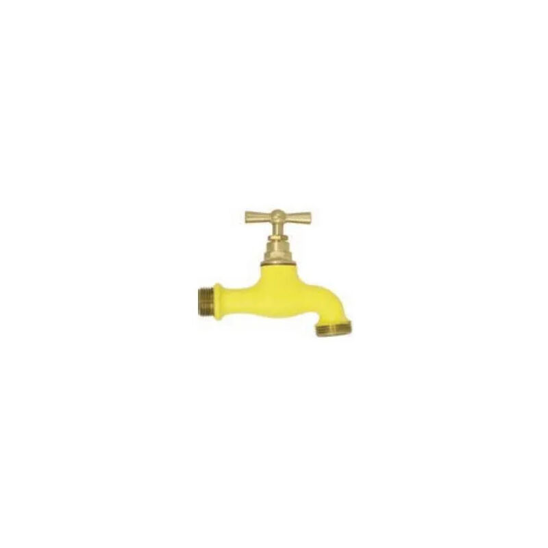 foto del prodotto rubinetto bicolore giallo, 15x21 20x27