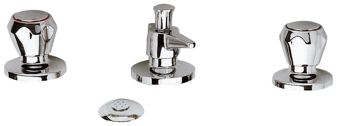 foto del prodotto rubinetto bidet con doccia e scarico serie 1000 2000