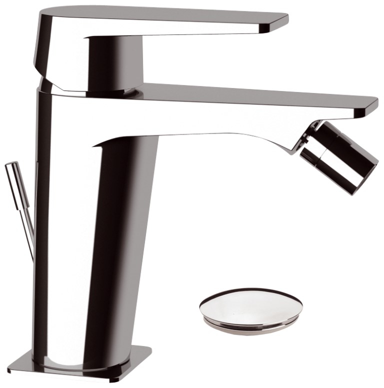 foto del prodotto rubinetto bidet con eratore regolabile con o senza scarico serie dream