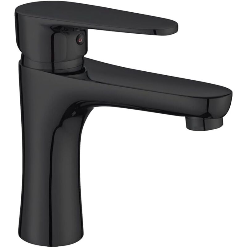 foto del prodotto rubinetto bidet in ottone satinato nero set completo antille cilvani