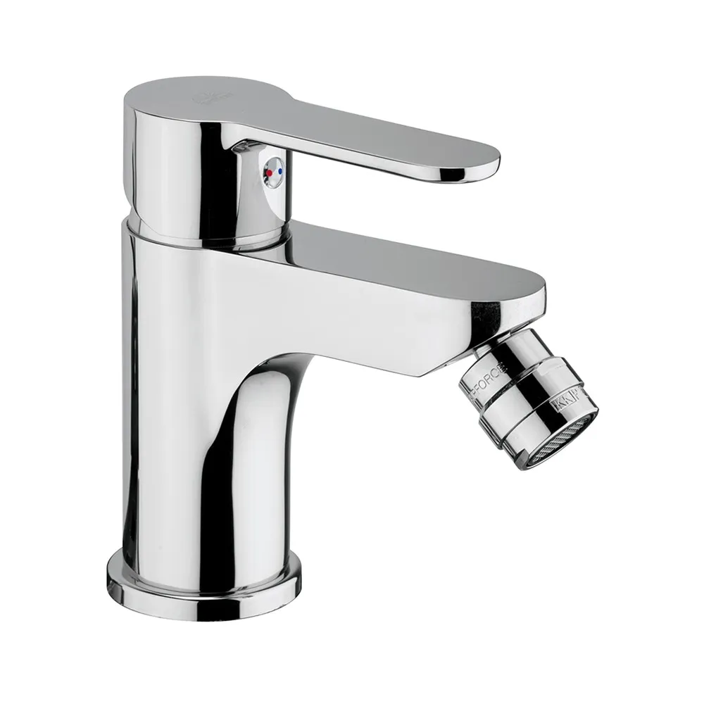 foto del prodotto rubinetto bidet paffoni blu in ottone cromo scarico incluso