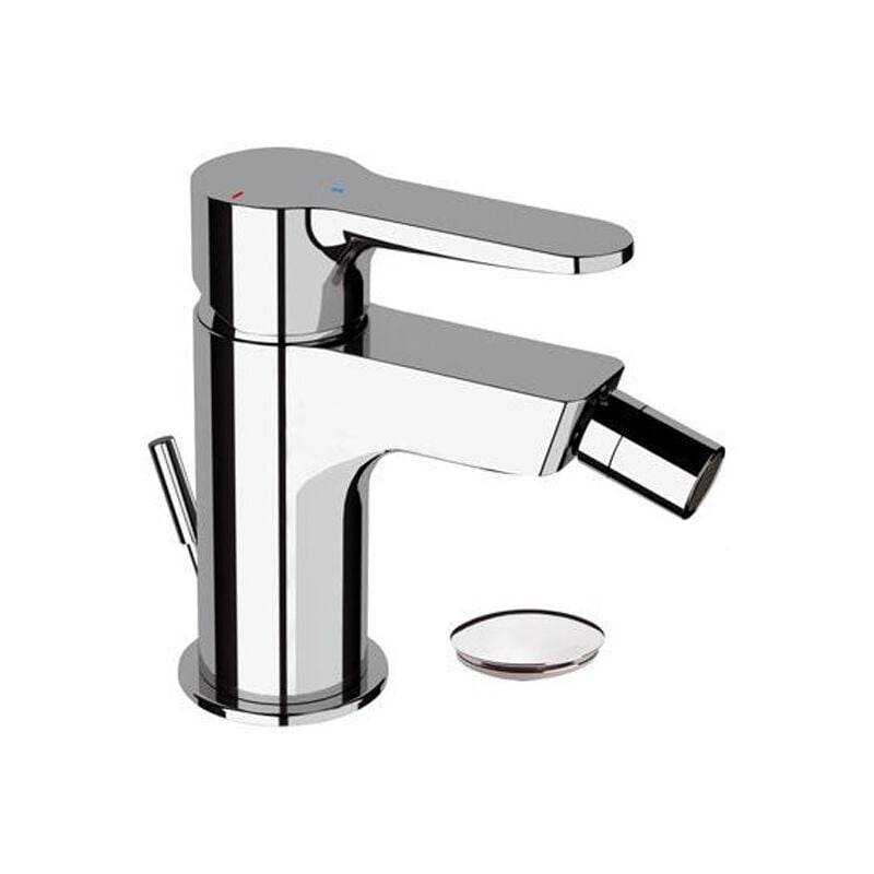 foto del prodotto rubinetto bidet, risparmio energetico e idrico serie winner eco piletta di scarico si