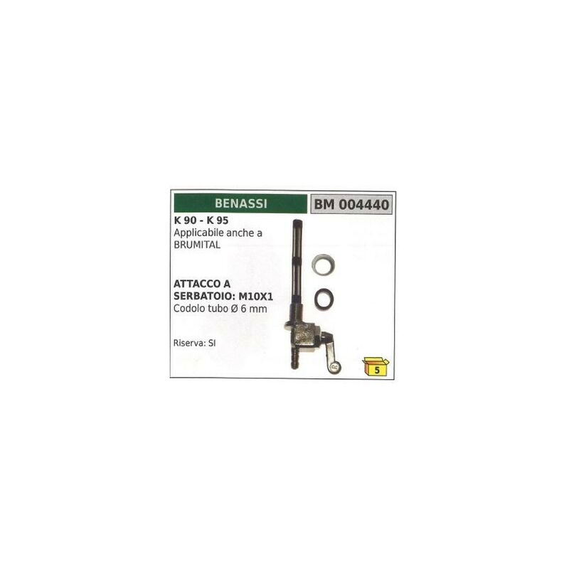 foto del prodotto rubinetto carburante benassi motocoltivatore motozappa fresa 004440