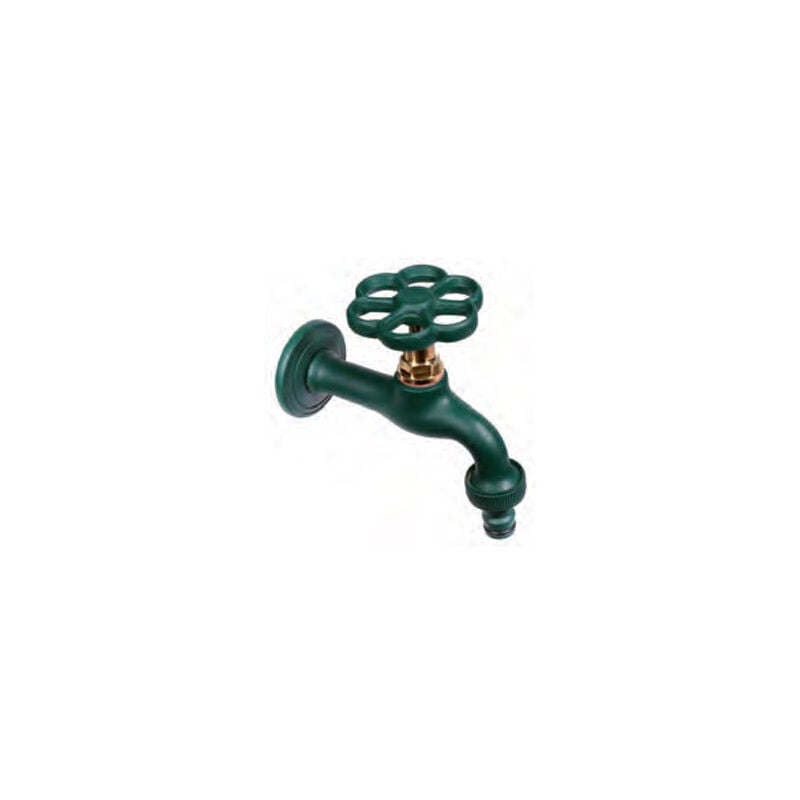 foto del prodotto rubinetto colorato ottone verde 1 2 bel fer giardino fontana