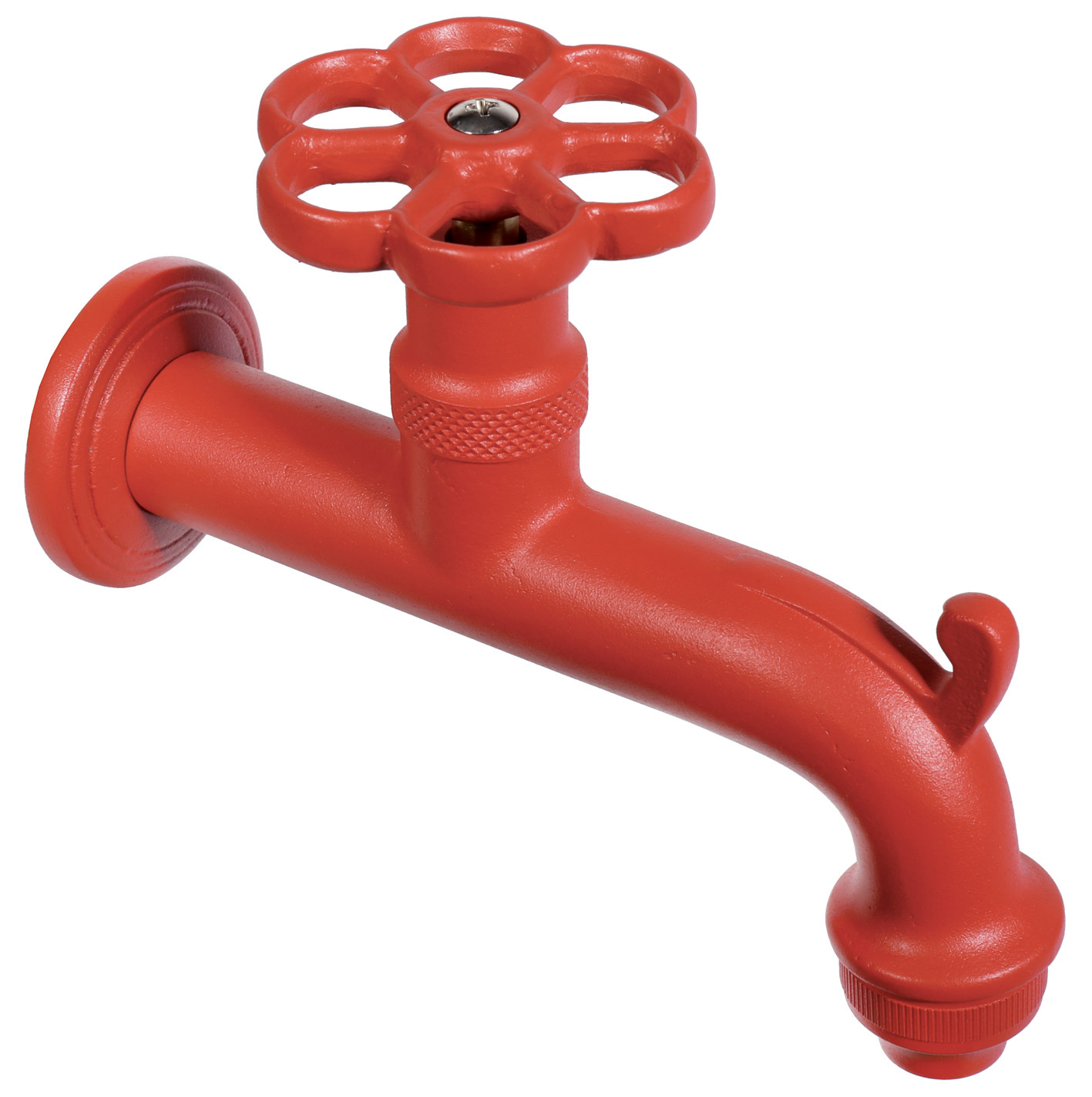 foto del prodotto rubinetto colorato per fontana da giardino in ottone belfer rub 022 rosso