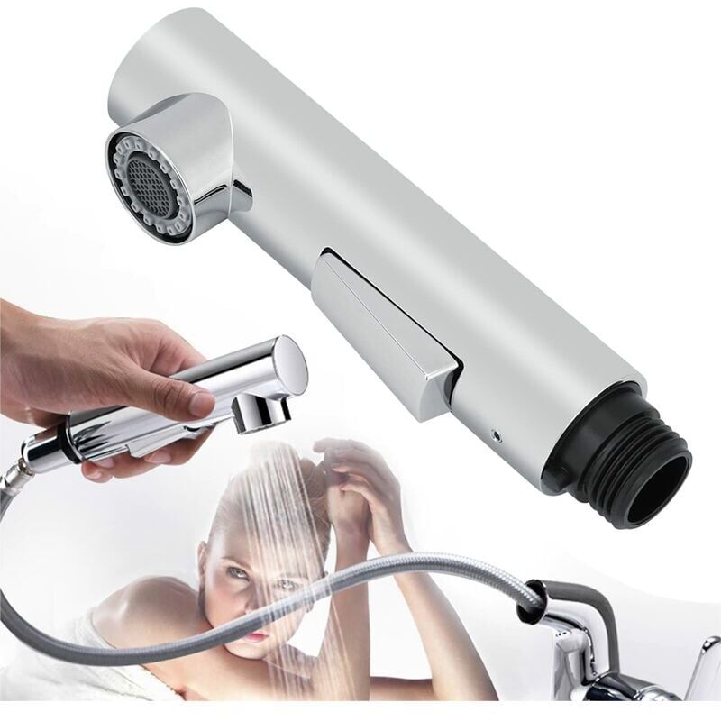 foto del prodotto rubinetto con doccetta estraibile, accessori di ricambio, 2 getti, per lavello cucina