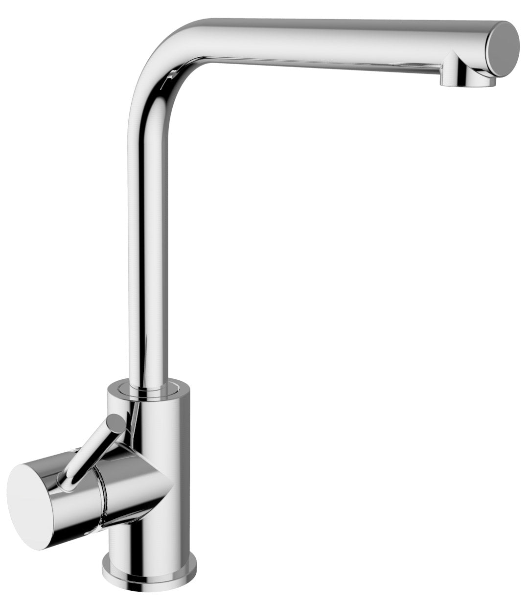 foto del prodotto rubinetto cucina miscelatore monocomando apell ap7730cr cromato