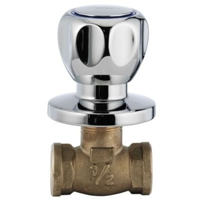 foto del prodotto rubinetto d'arresto linea domino cromo