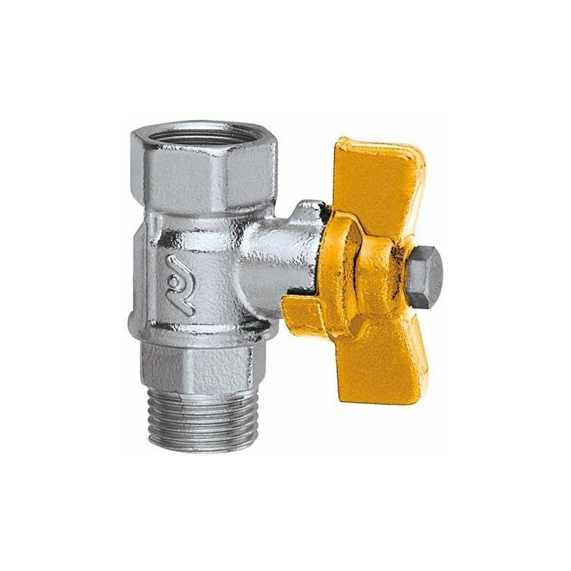 foto del prodotto rubinetto d intercettazione con guarnizione caleffi 250300 250400 3 8 m x 3 8 f