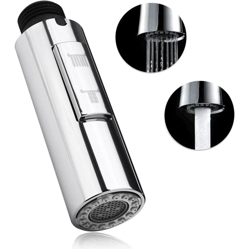 foto del prodotto rubinetto da cucina a 2 modalit , due modelli, diametro filettatura 20 mm g 1 2, spruzzatore per lavello da cucina, testa del rubinetto del lavello