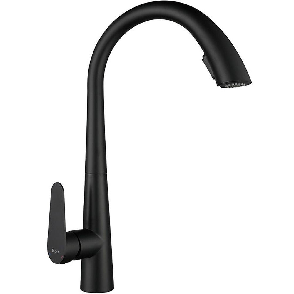 foto del prodotto rubinetto da cucina rea ross black