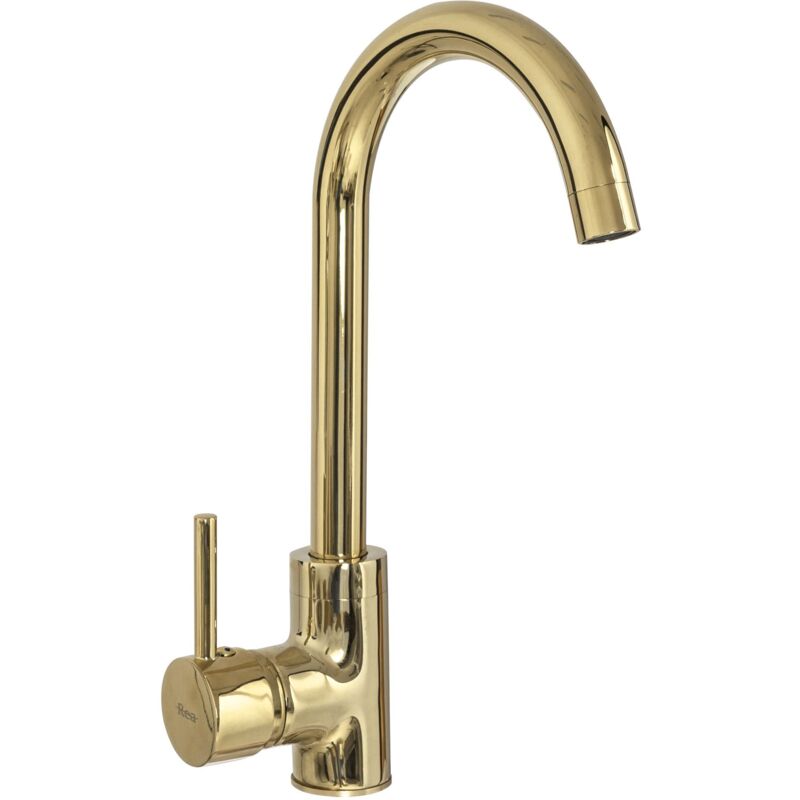 foto del prodotto rubinetto da cucina rea talisa gold high