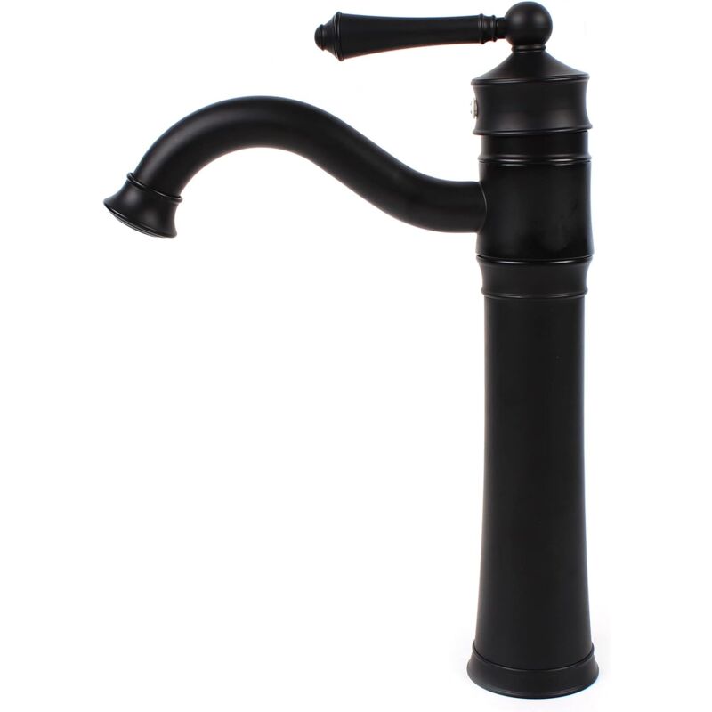 foto del prodotto rubinetto da cucina retr bagno lavabo rubinetto miscelatore miscelatore erogatore pu essere di 360 gradi,stile vintage nero