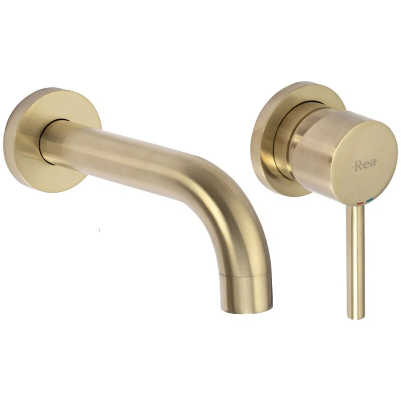 foto del prodotto rubinetto da incasso rea lungo gold mat box