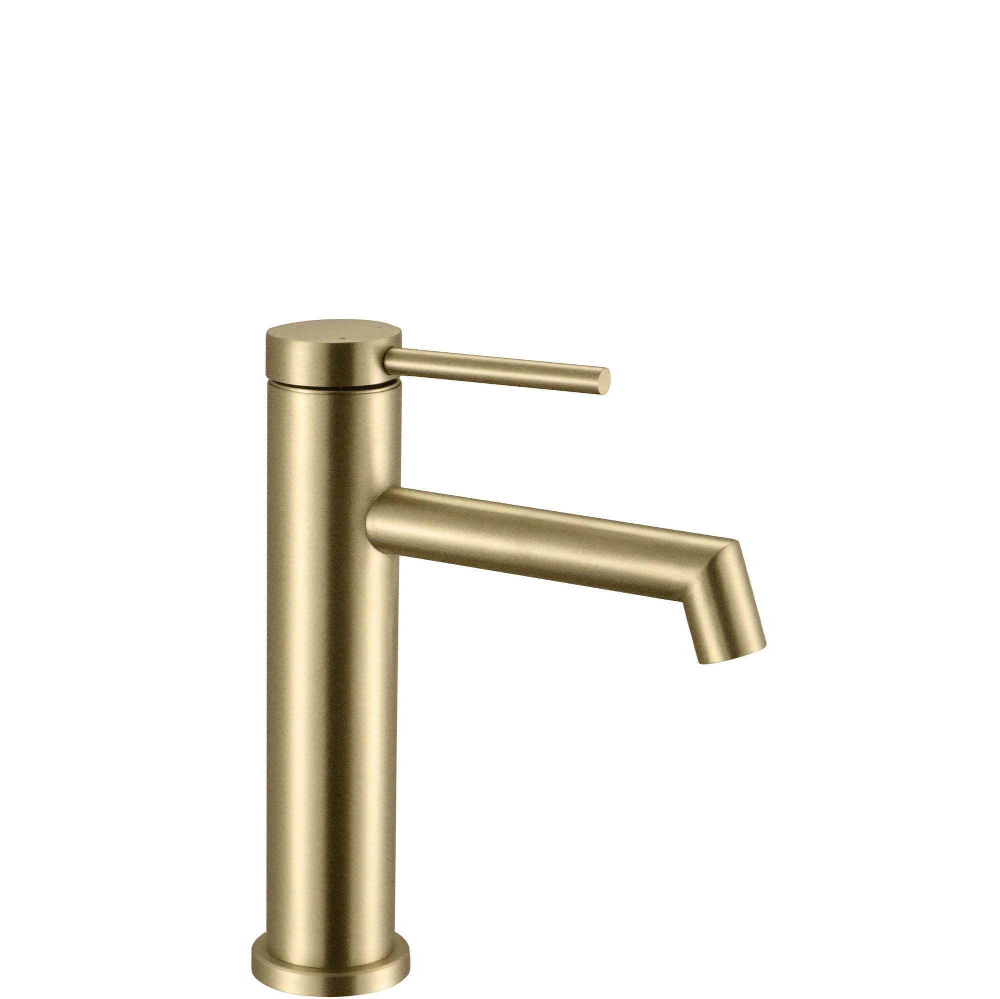 foto del prodotto rubinetto da lavabo rea foss gold brush low