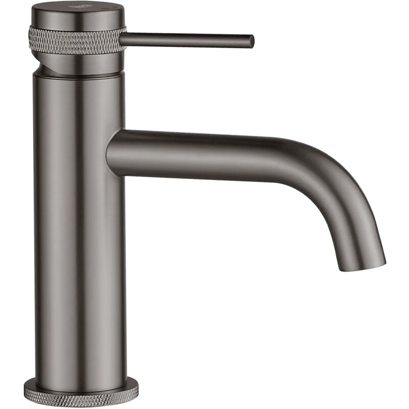 foto del prodotto rubinetto da lavabo rea lungo grip gun grey low