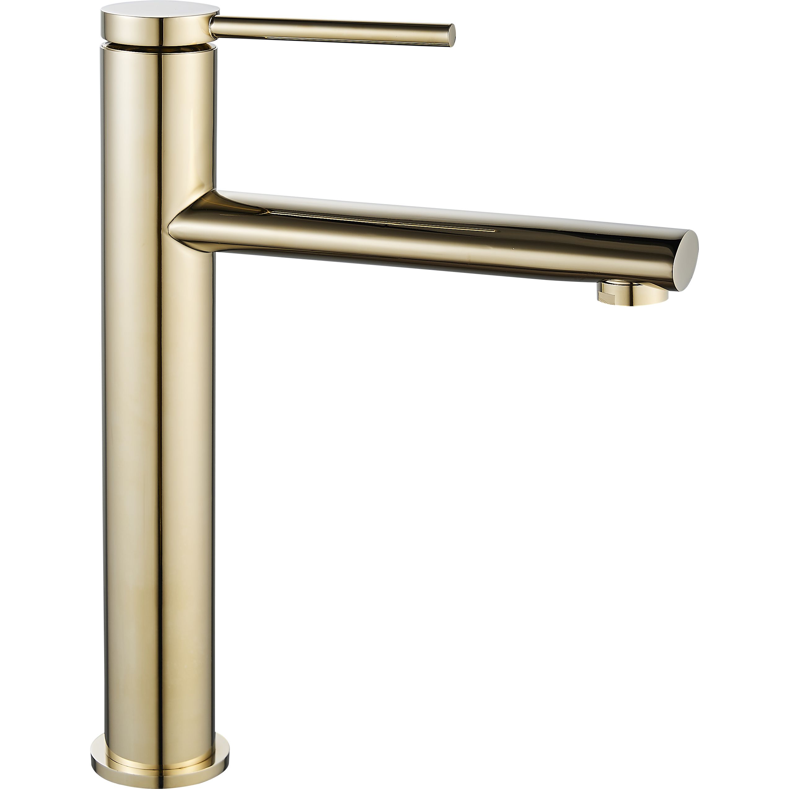 foto del prodotto rubinetto da lavabo rea oval gold high