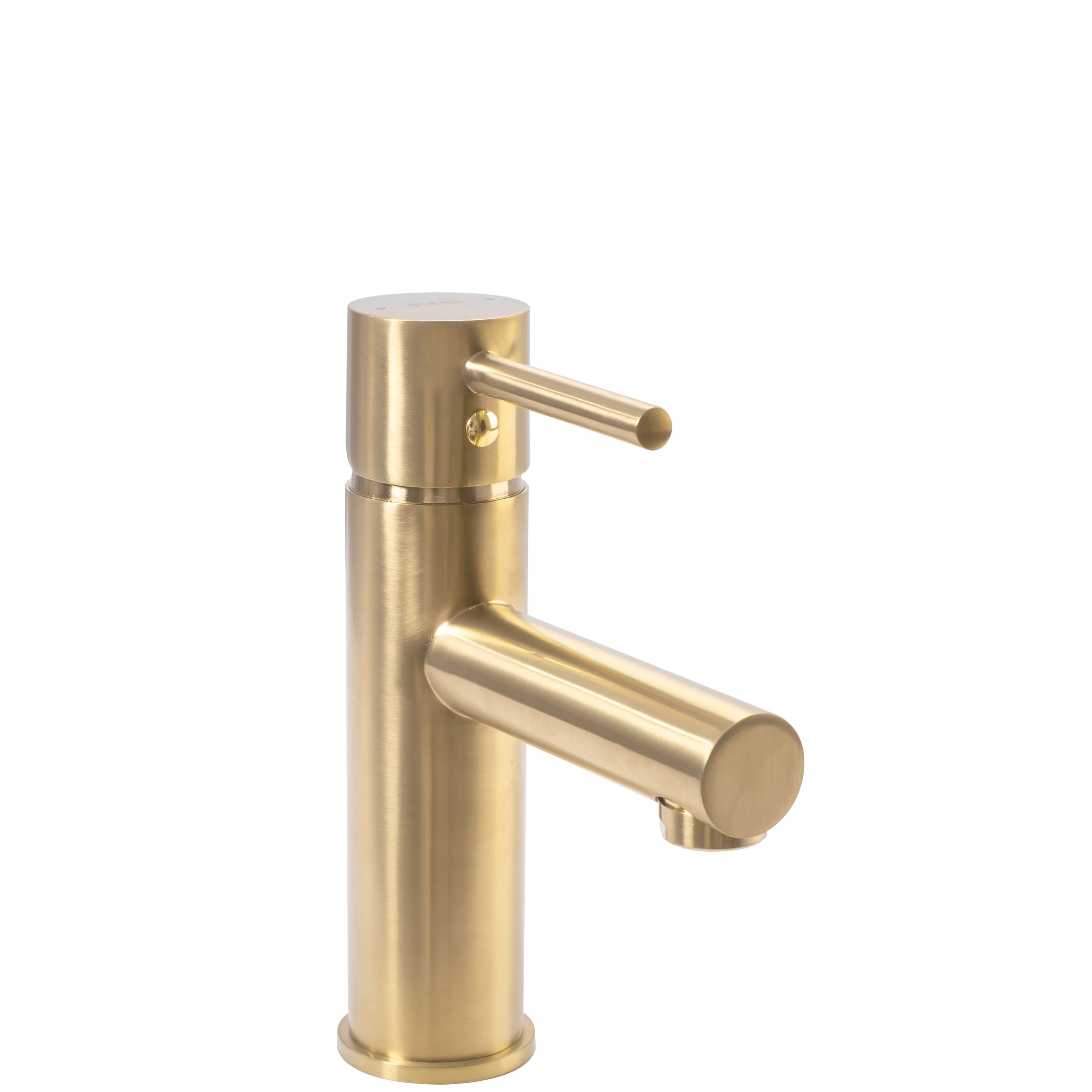 foto del prodotto rubinetto da lavabo rea tess brush gold