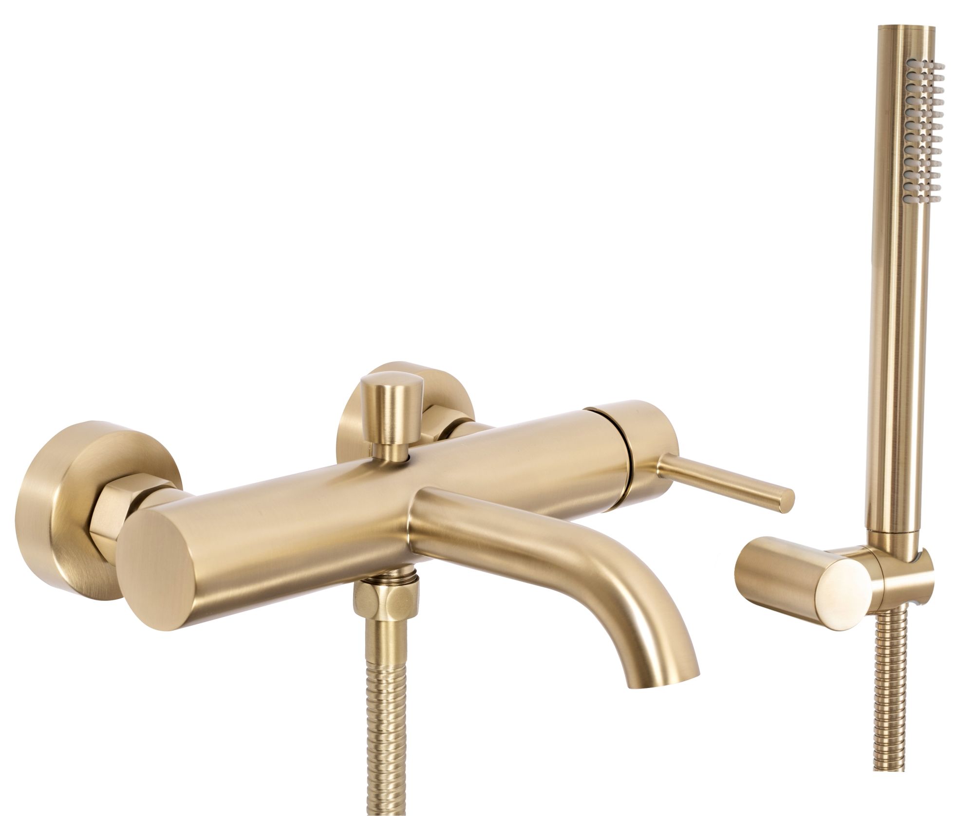 foto del prodotto rubinetto da vasca rea lungo brush gold